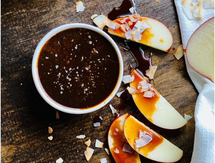 Salted Coconut Caramel Sauce The Town Tarte