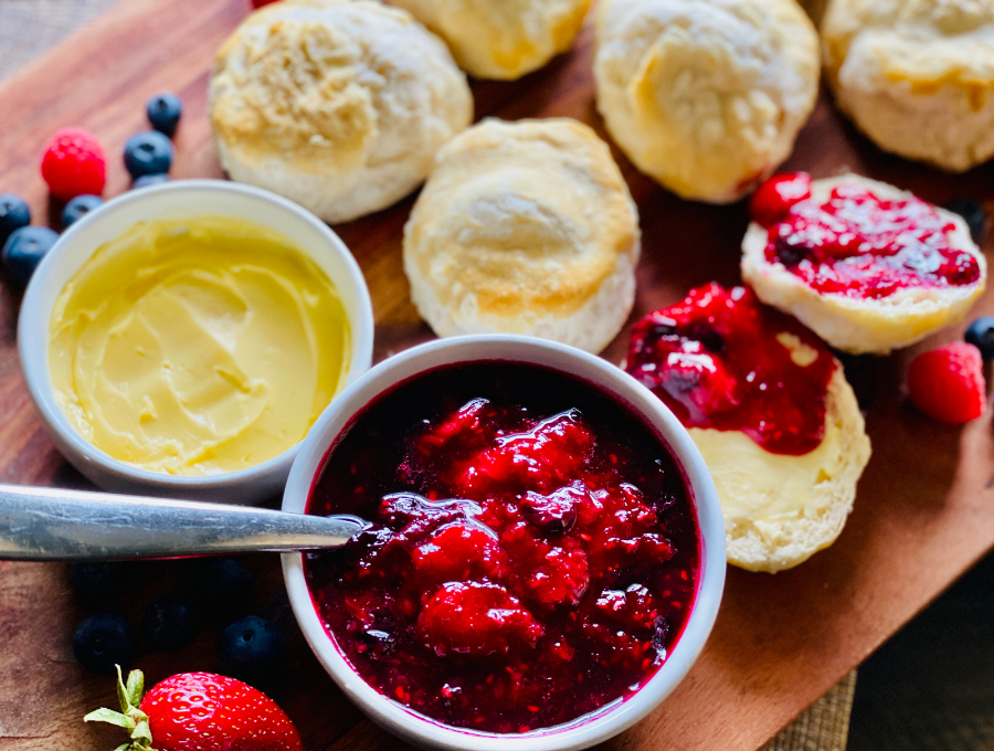 Easy Mixed Berry Compote The Town Tarte